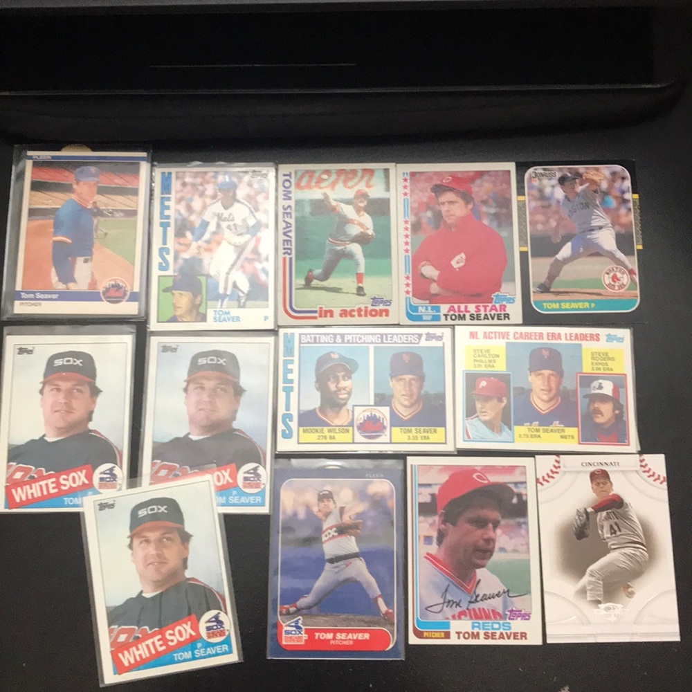 Tom Seaver Baseball Card Lot